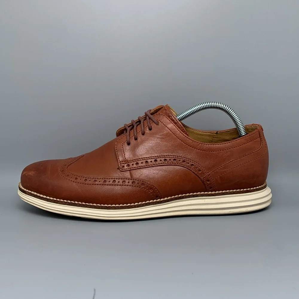 Cole Haan ØriginalGrand Wingtip Oxford‎ Leather Shoes C26471Men’s Sz 9
